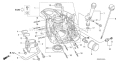 Page D Diagram and Parts List for GXV530R Type DXA2 - VIN# GJAEK-1000001 Honda Engine