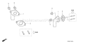 Page G Diagram and Parts List for GXV530R Type DXA2 - VIN# GJAEK-1000001 Honda Engine