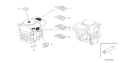 Page K Diagram and Parts List for GCV530 Type QXA4 Honda Engine