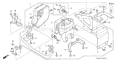 Page L Diagram and Parts List for GCV530 Type QXA4 Honda Engine