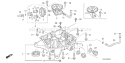 Part Location Diagram of 15550-Z0A-800 Honda Cap Assembly- Drain