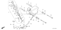 Page J Diagram and Parts List for GXV57U Type N7E1 - VIN# GJAJK-1000001 Honda Engine