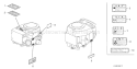 Page L Diagram and Parts List for GXV610K1 Type QAFA - VIN# GJAC-2020001-9999999 Honda Engine