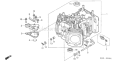 Page F Diagram and Parts List for GXV610K1 Type QAFA - VIN# GJAC-2020001-9999999 Honda Engine