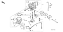 Page C Diagram and Parts List for GXV620U1 Type QAF - VIN# GJAGK-1000001 Honda Engine