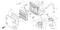 Page A Diagram and Parts List for GXV620R1 Type TAE2 - VIN# GJAGK-1000001 Honda Engine