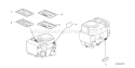 Page L Diagram and Parts List for GXV620R1 Type TAE2 - VIN# GJAGK-1000001 Honda Engine