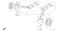 Page P Diagram and Parts List for GXV620R1 Type TAE2 - VIN# GJAGK-1000001 Honda Engine