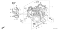 Page F Diagram and Parts List for GXV620R1 Type TAE2 - VIN# GJAGK-1000001 Honda Engine