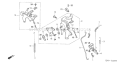 Page D Diagram and Parts List for GXV610 Type QAF - VIN# GJAC-1000001-1999999 Honda Engine