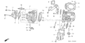 Page G Diagram and Parts List for GXV610 Type QAF - VIN# GJAC-1000001-1999999 Honda Engine
