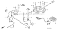 Page K Diagram and Parts List for GXV670R Type TAE2 - VIN# GJAHK-1000001 Honda Engine