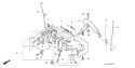 Page D Diagram and Parts List for GXV670R Type TAE2 - VIN# GJAHK-1000001 Honda Engine