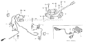 Page L Diagram and Parts List for GXV670 Type TAF - VIN# GJAH-1000001-1019999 Honda Engine