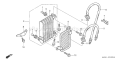 Part Location Diagram of 15617-ZN2-000 Honda Clamp- Pipe - 15.5X13