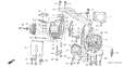 Page H Diagram and Parts List for GXV670 Type TAF - VIN# GJAH-1000001-1019999 Honda Engine