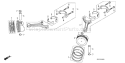 Page O Diagram and Parts List for GXV690R Type TAF3 - VIN# GJARK-1000001 Honda Engine