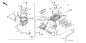 Page C Diagram and Parts List for GXV690R Type TAF3 - VIN# GJARK-1000001 Honda Engine