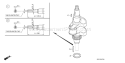 Page F Diagram and Parts List for GXV690R Type TAF3 - VIN# GJARK-1000001 Honda Engine