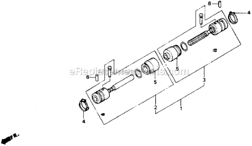 Part Location Diagram of 22123-VA4-801 Honda Boot, Joint