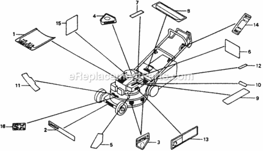 Part Location Diagram of 87509-VB3-800 Honda Label, Plug Caution