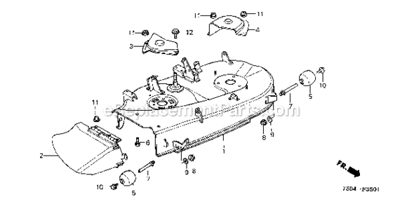 Part Location Diagram of 90403-750-A00 Honda Washer, Thrust (12Mm)