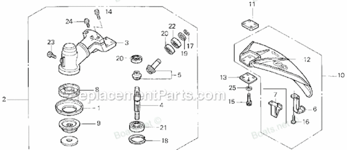 Part Location Diagram of 76259-VF9-J01 Honda Plate, Deflector