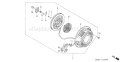 Page Q Diagram and Parts List for GX270 Type PAE2/A - VIN# GCAB-2000001-9999999 Honda Engine