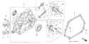 Page F Diagram and Parts List for GX270 Type VA Honda Engine