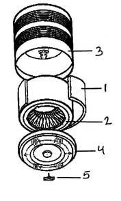 Air Cleaner Diagram and Parts List for 83331  Honeywell Air Purifier