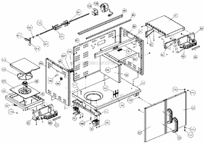 Page B Diagram and Parts List for 6139-84  Huntington Grill