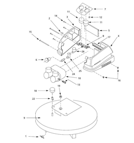 Section 1 Diagram and Parts List for FP2021  Husky Compressor