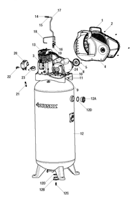 Part Location Diagram of E107832 Husky Beltguard (Outer)