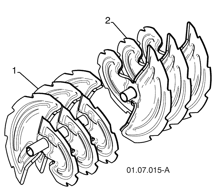 Auger Housing / Impeller Assembly 5 Diagram and Parts List for 14527SBLS (961930049)(2009-07) Husqvarna Snow Blower