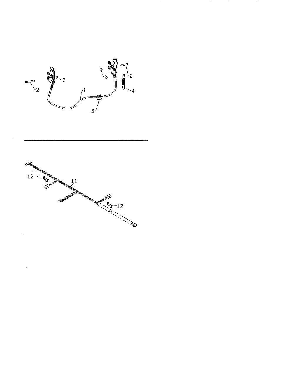 Cable interlock/harness wire lights/grips Diagram and Parts List for ST227P-96193009702  Husqvarna Snow Blower