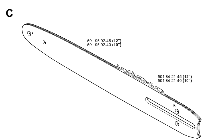 Accessories 2 Diagram and Parts List for 325P 20010500001-20010500001 Husqvarna Pole Saw