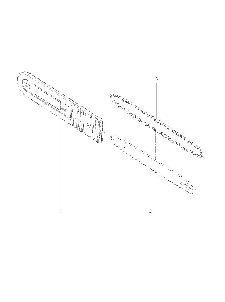 Cutting Equipment Diagram and Parts List for 125 (967068002)(20174300001-current) Husqvarna Chainsaw