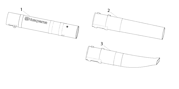 Repair Parts (C) Diagram and Parts List for 125B 2007-05 Husqvarna Leaf Blower / Vacuum
