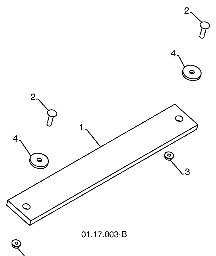 Drift Cutters Diagram and Parts List for 1130SB (96193004300)(2008-11) Husqvarna Snow Blower