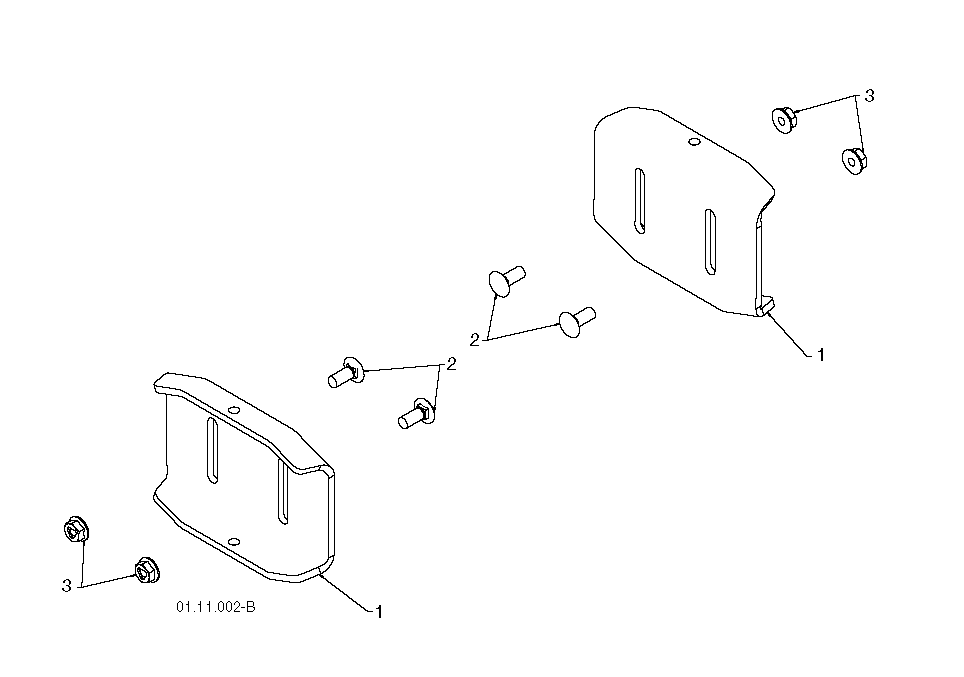 Auger Housing And Impeller Diagram and Parts List for 12527SB96193005600 2010-07 Husqvarna Snow Blower