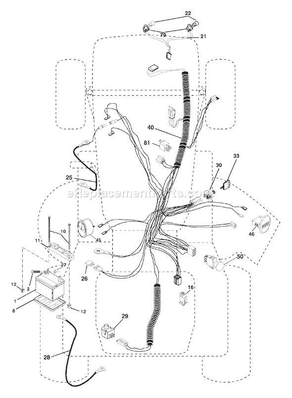 Page C Diagram and Parts List for GTH2548XPB (954567895) (2002-10) Husqvarna Lawn Tractor