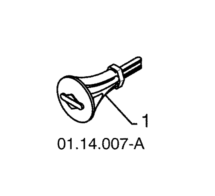 Bag Of Parts / Key 1 Diagram and Parts List for 924SB (96193003500)(2008-10) Husqvarna Snow Blower