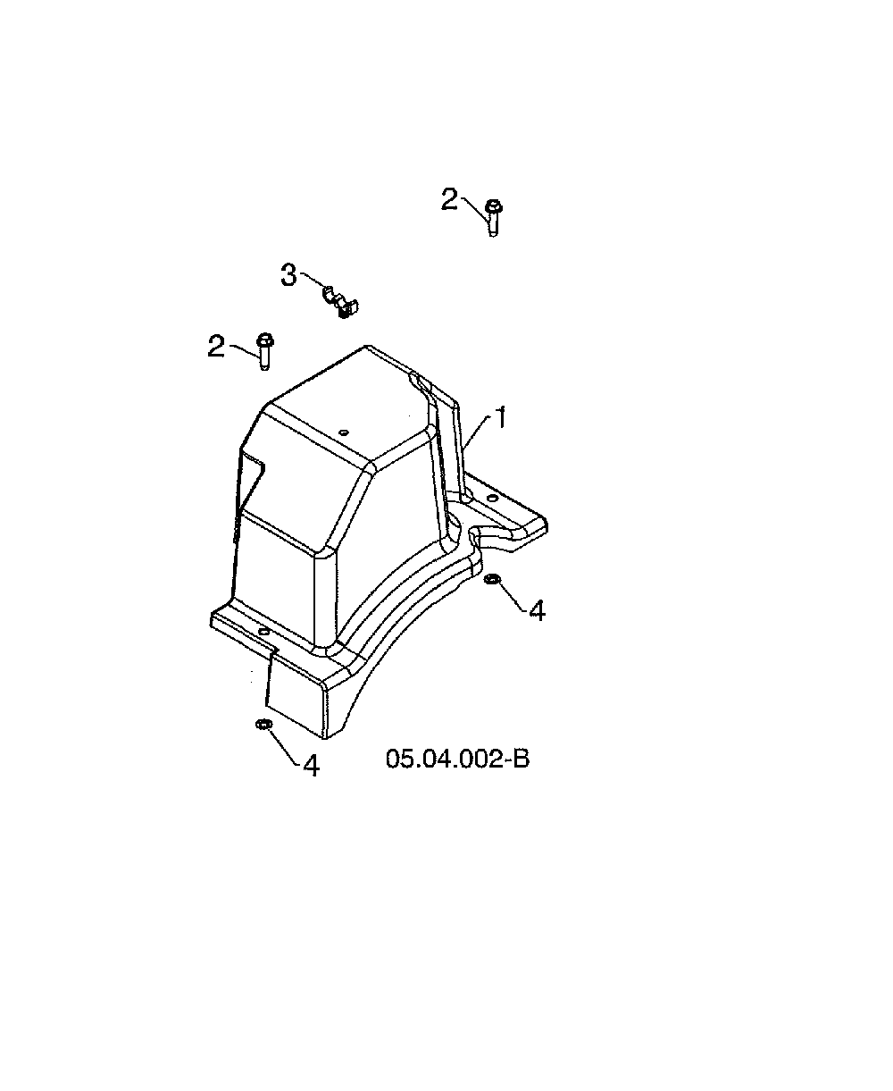 Belt cover Diagram and Parts List for 96193009703  Husqvarna Snow Blower