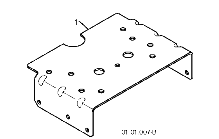Chassis, Engine And Pulleys 1 Diagram and Parts List for 14527XLS (96193006101)(2010-08) Husqvarna Snow Blower