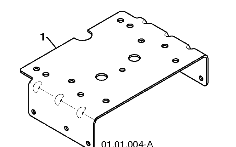 Chassis / Engine / Pulleys 2 Diagram and Parts List for 1830SB (96193005700)(2010-04) Husqvarna Snow Blower