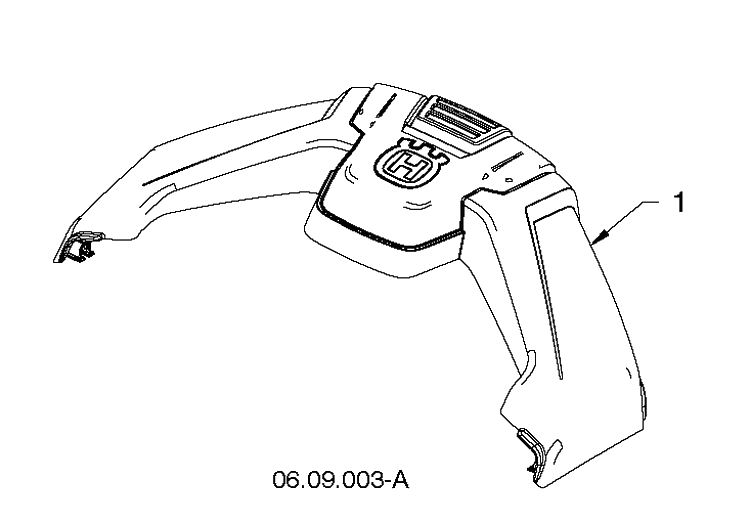Handle 2 Diagram and Parts List for ST111 (96183000200)(2014-07) Husqvarna Snow Blower