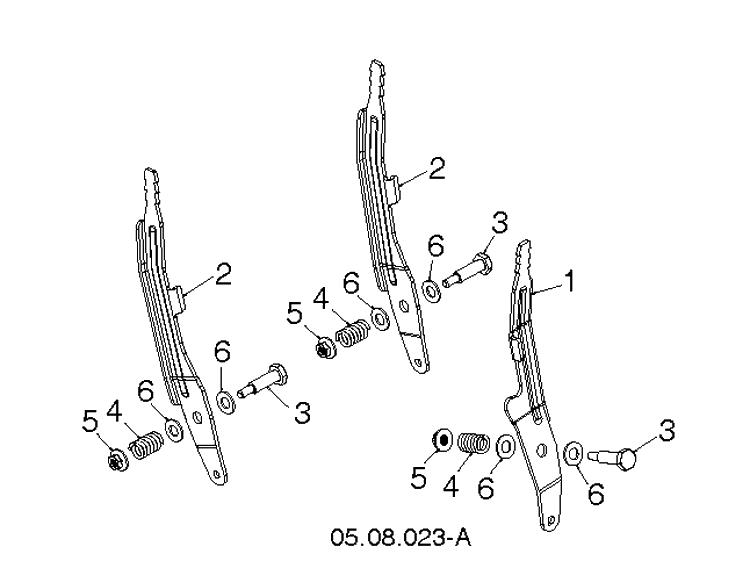 Control Panel And Discharge Chute 4 Diagram and Parts List for ST324 (97046880100)(2020-05) Husqvarna Snow Blower