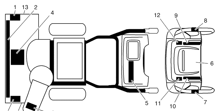 Decals Diagram and Parts List for 1130 (STE XP)(2004-07) Husqvarna Snow Blower