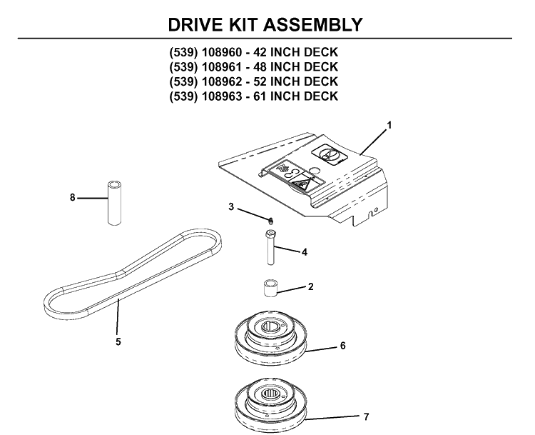 Bagger Diagram and Parts List for 968999196 2003-10 Husqvarna Lawn Tractor Accessories