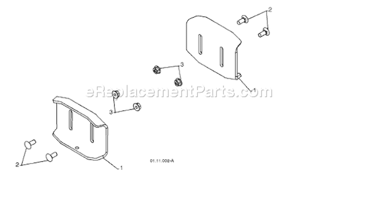 Page V Diagram and Parts List for 10527 SB LS 96193002800 -2008-09 Husqvarna Snow Blower